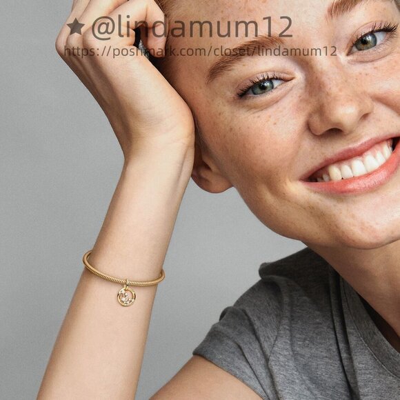 Pandora Aquarius Zodiac Dangle Charm - Picture 5 of 6